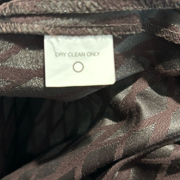 MAG BY MAGASCHONI Sz 4  (estimated) Diamond Pattern Design Trouser Pants - Picture 10 of 10